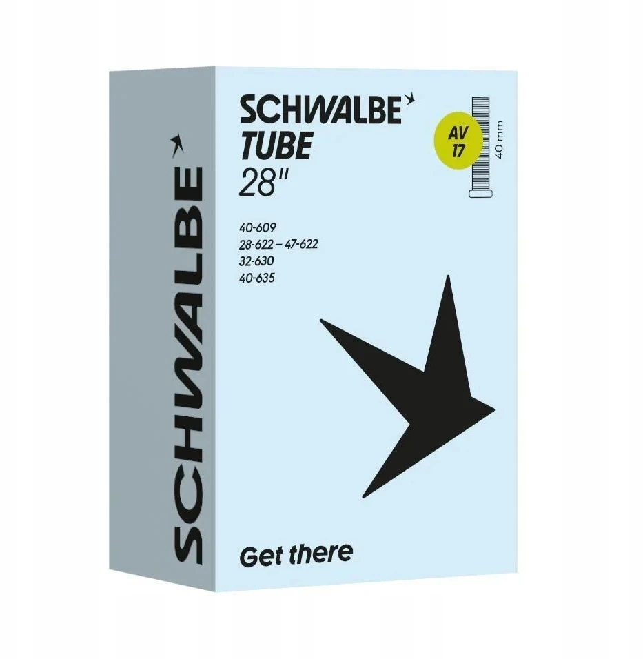 Dviračio kamera 700c (28/47-622/635) vs 40 mm Schwalbe av17
