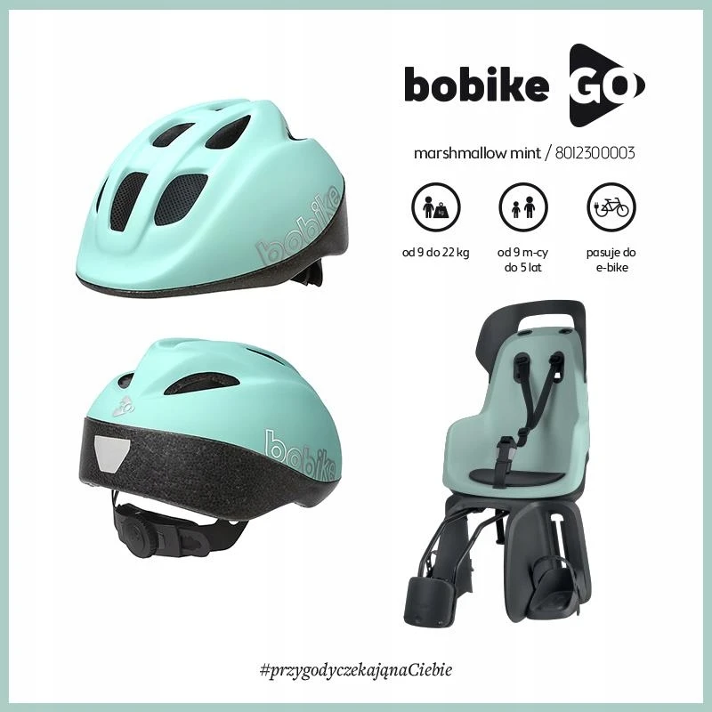 Dviračio kėdutė Bobike Go 1P, pilka