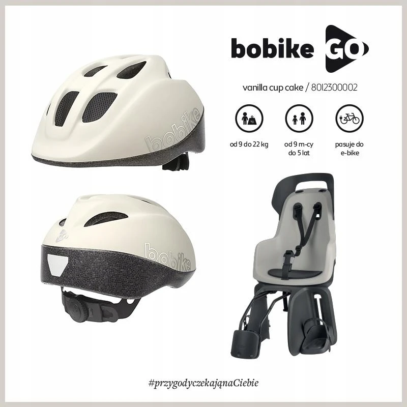 Dviračio kėdutė Bobike Go 1P, pilka