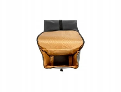 Dviračio kelioniniai krepšiai New Looxs Odense Double 39L (2vnt.), juodi