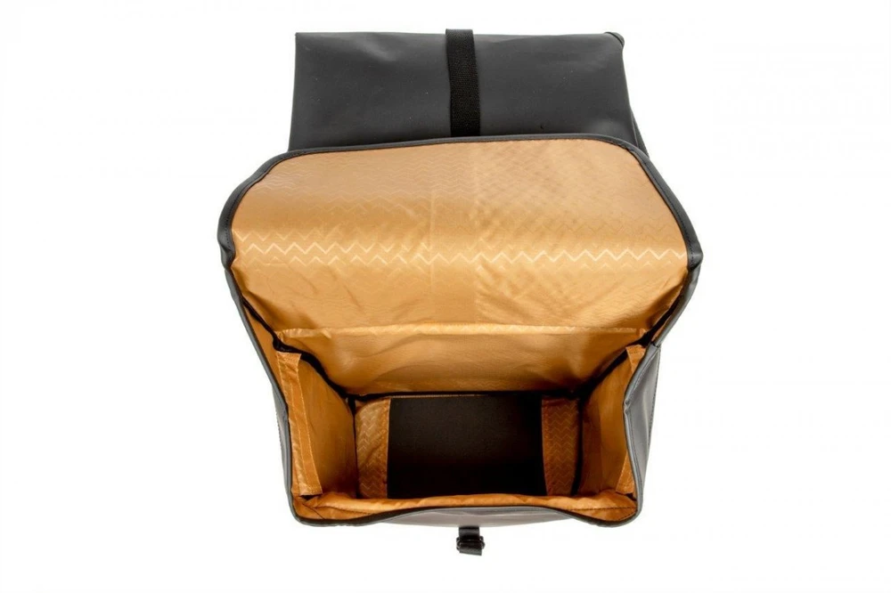 Dviračio kelioniniai krepšiai New Looxs Odense Double 39L (2vnt.), juodi