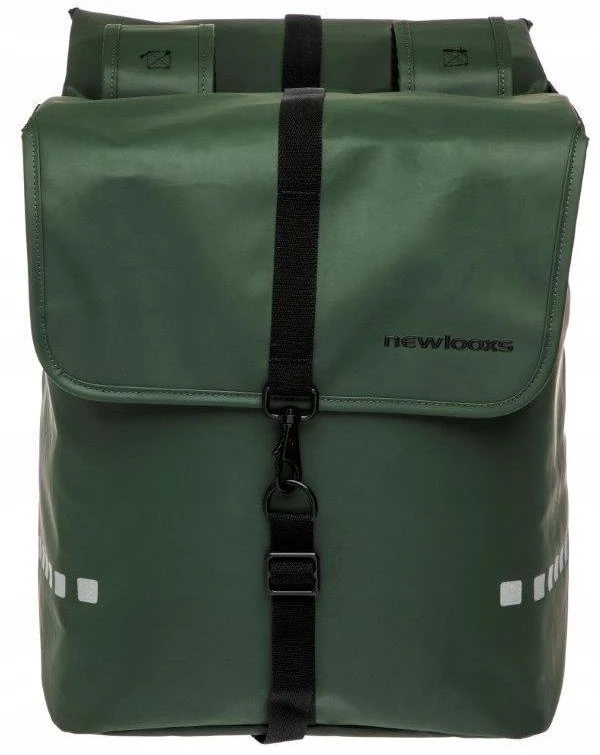 Dviračio kelioniniai krepšiai New Looxs Odense Double 39L (2vnt.), juodi