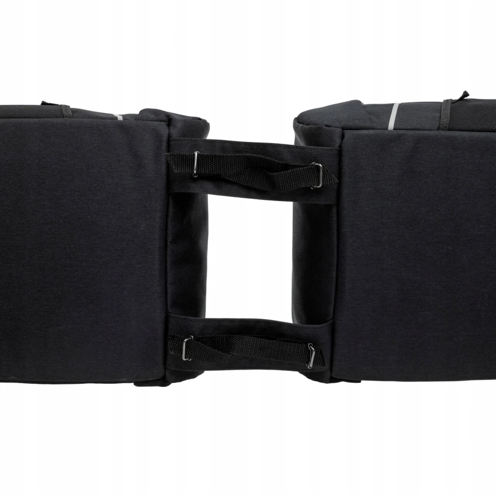 Dviračio kelioniniai krepšiai New Looxs Sports Double 32L (2vnt.), juodi