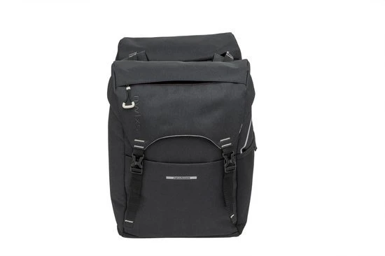 Dviračio kelioniniai krepšiai New Looxs Sports Double 32L (2vnt.), juodi
