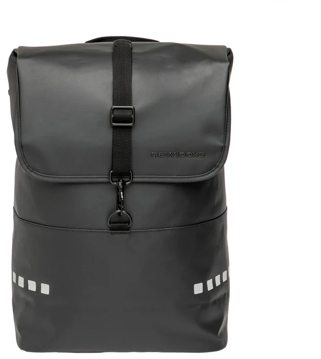 Dviračio kelioninis krepšys-kuprinė New Looxs Odense Backpack 18L, juoda
