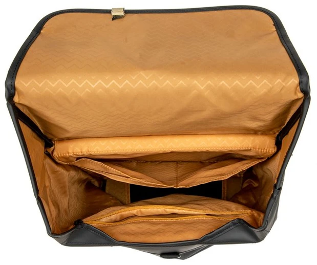 Dviračio kelioninis krepšys-kuprinė New Looxs Odense Backpack 18L, juoda