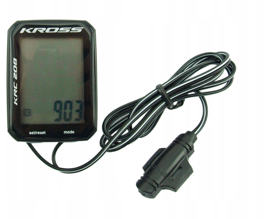 Dviračio kompiuteris Kross KRC 208, juodas