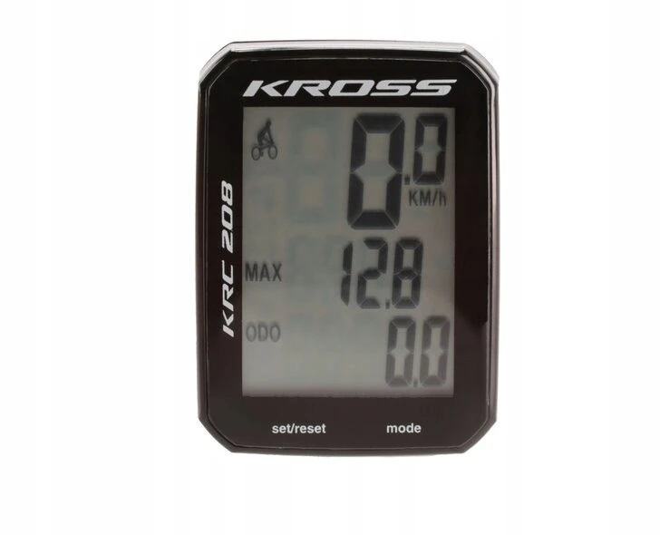 Dviračio kompiuteris Kross KRC 208, juodas