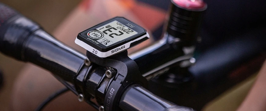 Dviračio kompiuteris SIGMA ROX 4.0 GPS Baltas HR Set
