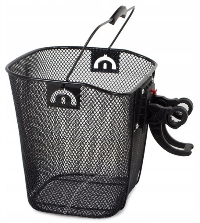 DVIRAČIO KREPŠELIS PRIEKINIS DVIRAČIO KREPŠELIS 34cm PIRKINIŲ METALAS CLICK KREPŠELIS