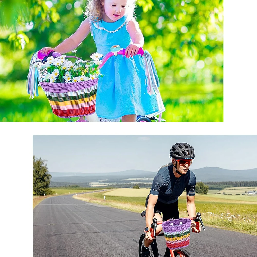 Dviračio krepšelis, vaikiškas krepšelis, dviračių komplektas, kutai + LIPDUKAI