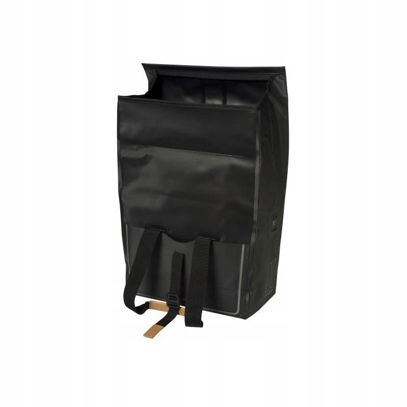 Dviračio krepšys BASIL Shopper Urban Dry priedas Hook On System, juodas