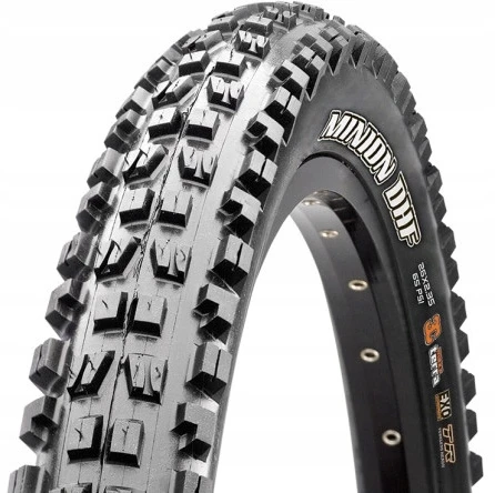 Dviračio Padanga MAXXIS Minion DHR II 29x2,50 (63-622) Galinė, Lankstoma, EXO Technologija