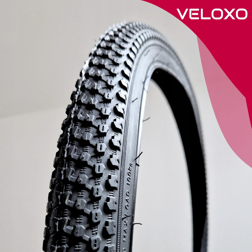 DVIRAČIO PADANGOS MTB MOUNTAIN VELOXO DIRTRIDER 27.5X2.125 JUODOS 27.5