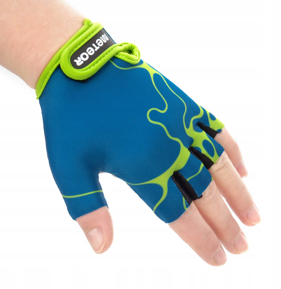 DVIRAČIO PIRŠTINĖS VAIKAMS JUNIOR METEOR XS, Velcro, suimama forma
