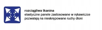 DVIRAČIO PIRŠTINĖS VAIKAMS JUNIOR METEOR M, Velcro, suimama forma