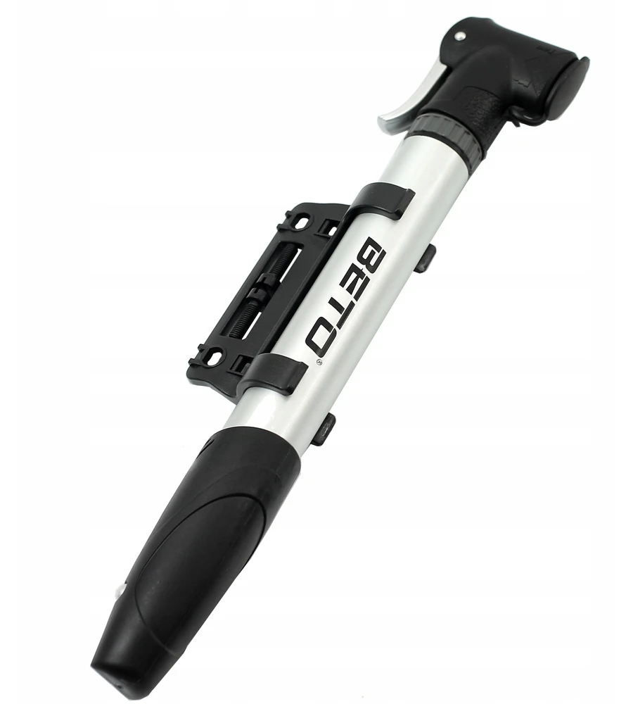 Dviračio pompa Beto Mini Alu CLD-012T, pilka