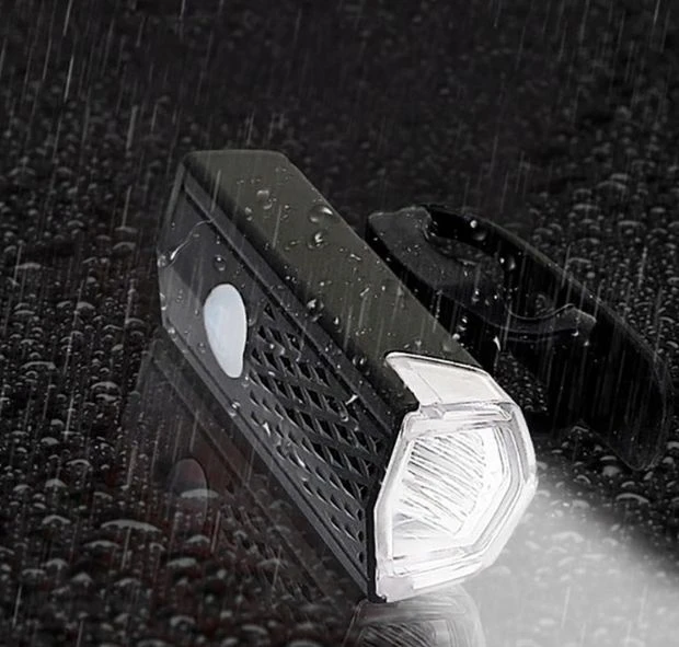 DVIRAČIO PRIEKINIS LEMPAS LED PRIEKINIS GALINGAS ĮKRAUJAMAS USB žibintuvėlis RPL-2255