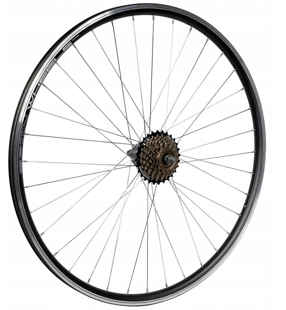 DVIRAČIO RATAS 28 colių 29 700C GALINIS GALINIS FREESPEED 7 EILIŲ Juodas SHIMANO
