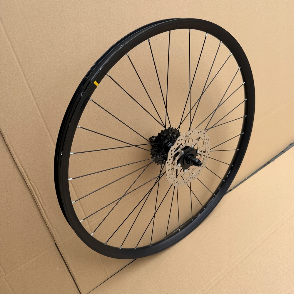 DVIRAČIO RATAS 28 colių 29 colių GALINĖ GALINĖ KASETĖ 8 GEIČIŲ DISKAS 160 mm MAVIC