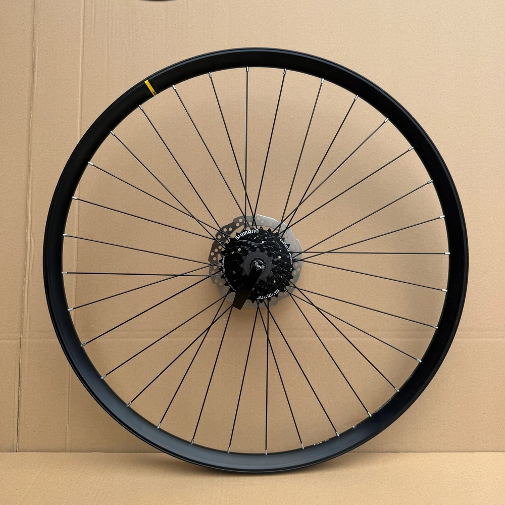 DVIRAČIO RATAS 28 colių 29 colių GALINĖ GALINĖ KASETĖ 8 GEIČIŲ DISKAS 160 mm MAVIC