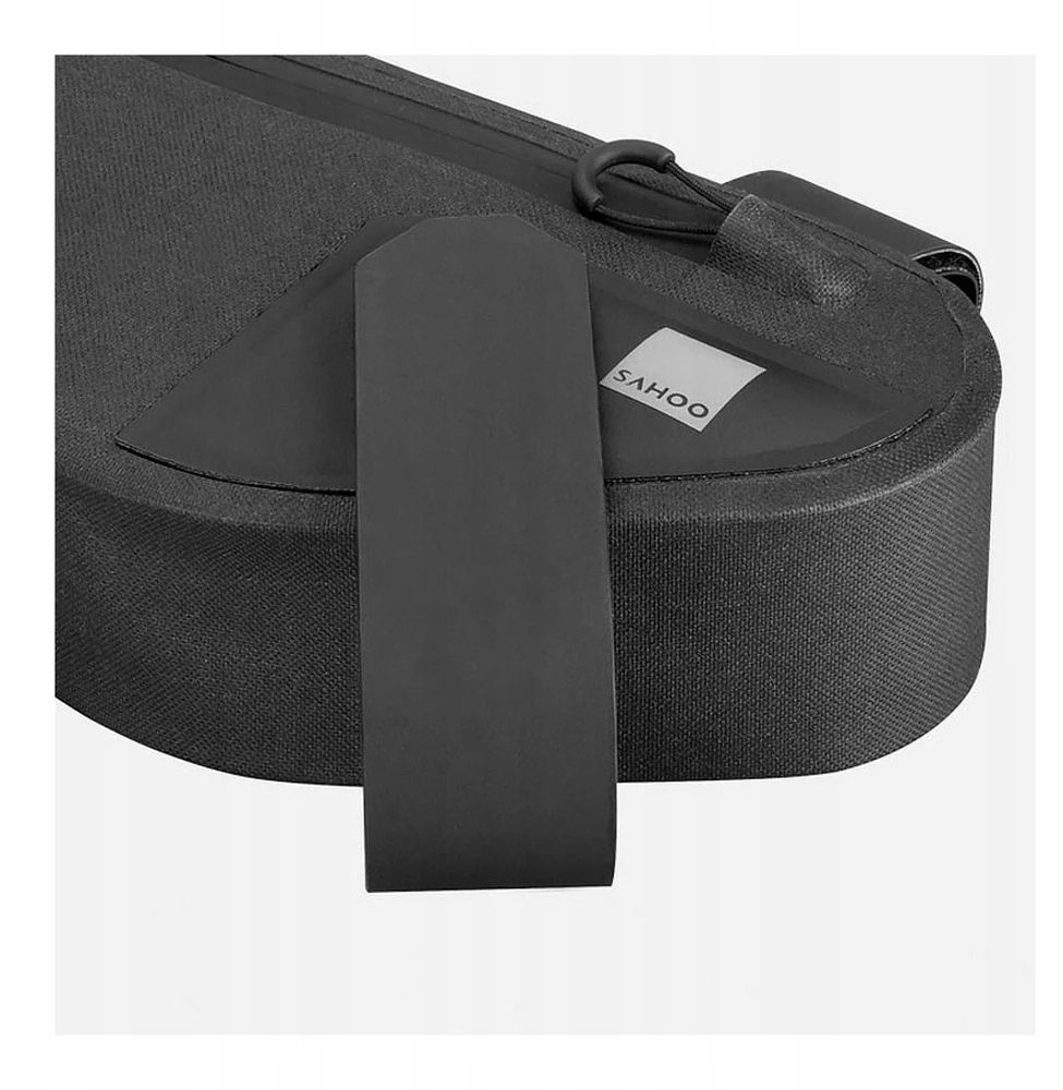 SAHOO Bicycle Bag Road Bicycle Middle Frame Bag, Atsparus vandeniui, 2L, Juodas