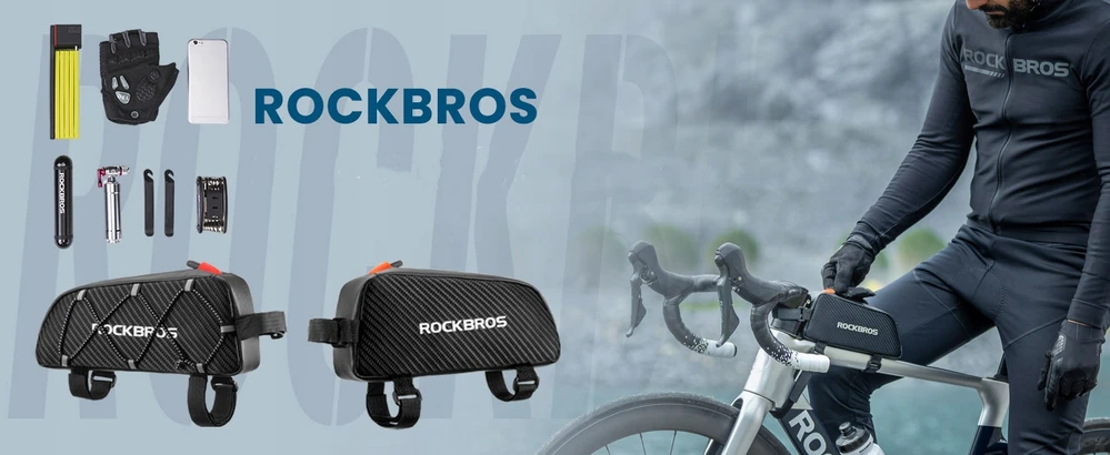 Dviračio rėmo krepšys Rockbros 1l, atsparus vandeniui