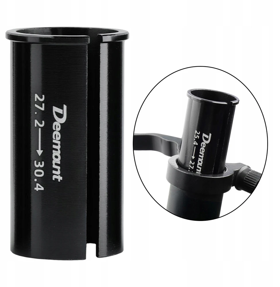 Dviračio sėdynės padas 60 mm aliuminio sėdynės stulpelio sumažinimas 27,2-30,4 mm
