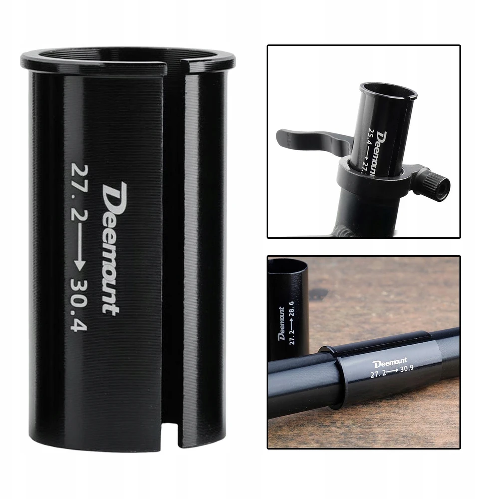 Dviračio sėdynės padas 60 mm aliuminio sėdynės stulpelio sumažinimas 27,2-30,4 mm
