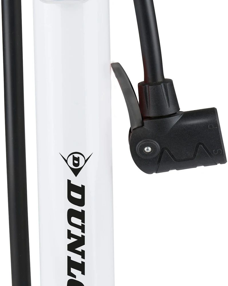 DUNLOP DIRBTUVIŲ IR DVIRAČIŲ POMPA 174Psi (12Bar) SU ELEKTRONINIU MANOMETRU, SULANKSTOMAS PAGRINDAS 436340