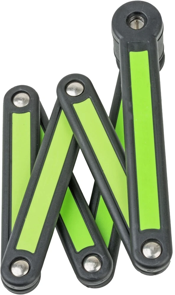Dviračio spyna Author Aul FlexGuard-6 l.840 mm, juoda/žalias