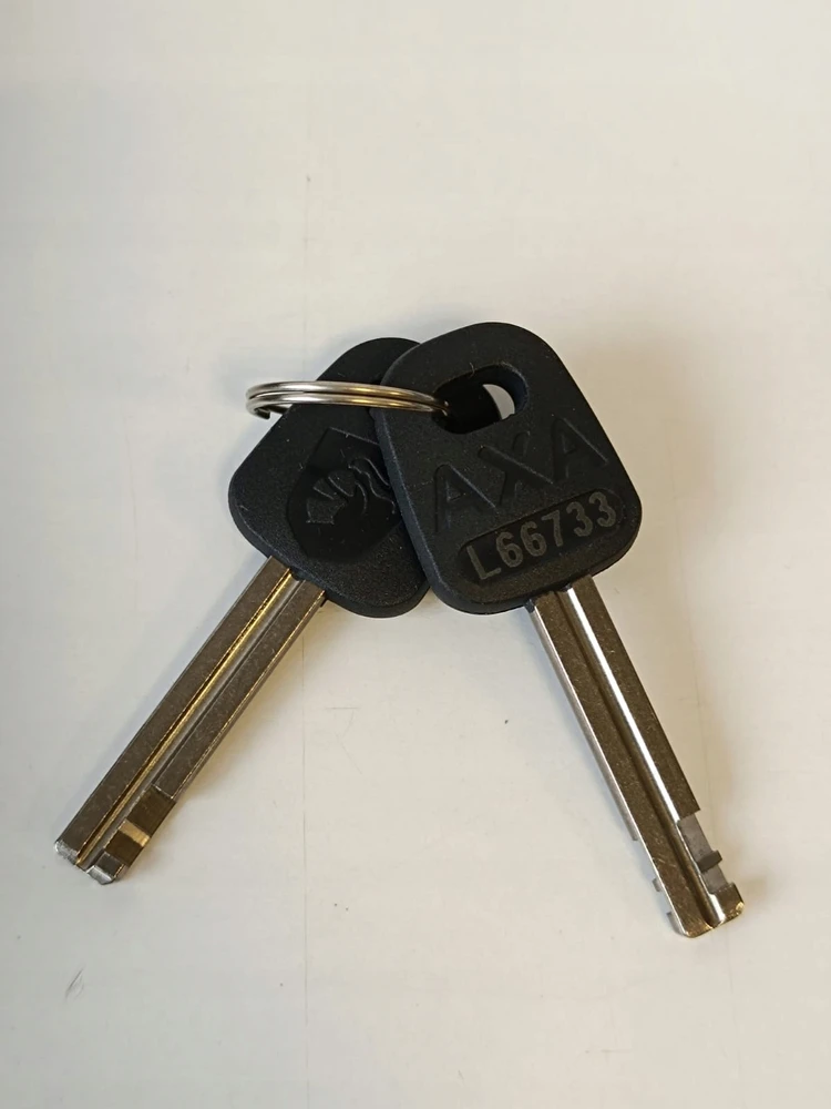 Dviračio spyna AXA Linq, 9.5mm, juoda