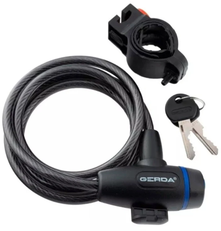 Dviračio spyna GERDA FLEX, 1000 x 8 mm