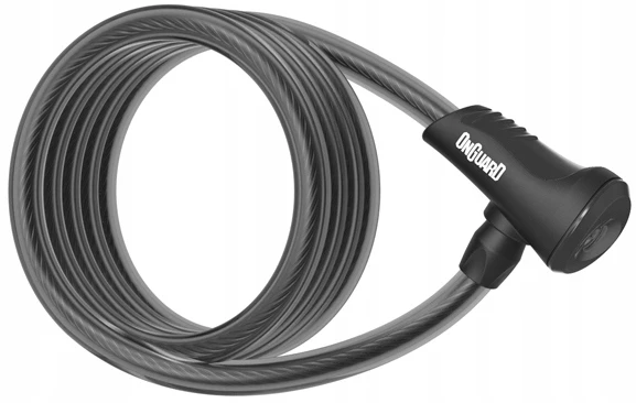 Dviračio spyna Onguard Neon 8157bl - 10mm x 180cm