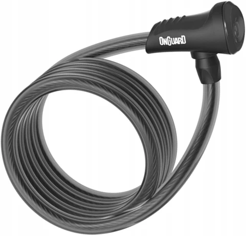 Dviračio spyna Onguard Neon 8157bl - 10mm x 180cm