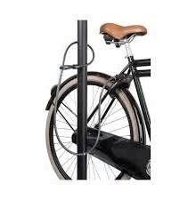Dviračio spynos kabelis su kilpomis - AXA - Modelis 466881 - Ilgis 180 cm - D12 mm - Saugus