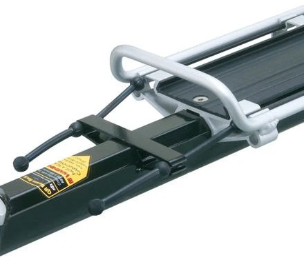 Topeak MTX BeamRack E Type Aluminum Juodas, Sidabrinis