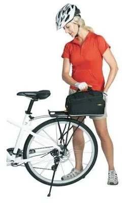 Topeak MTX BeamRack E Type Aluminum Juodas, Sidabrinis