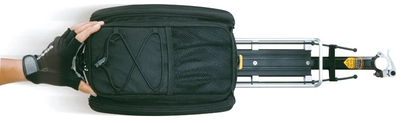 Topeak MTX BeamRack E Type Aluminum Juodas, Sidabrinis