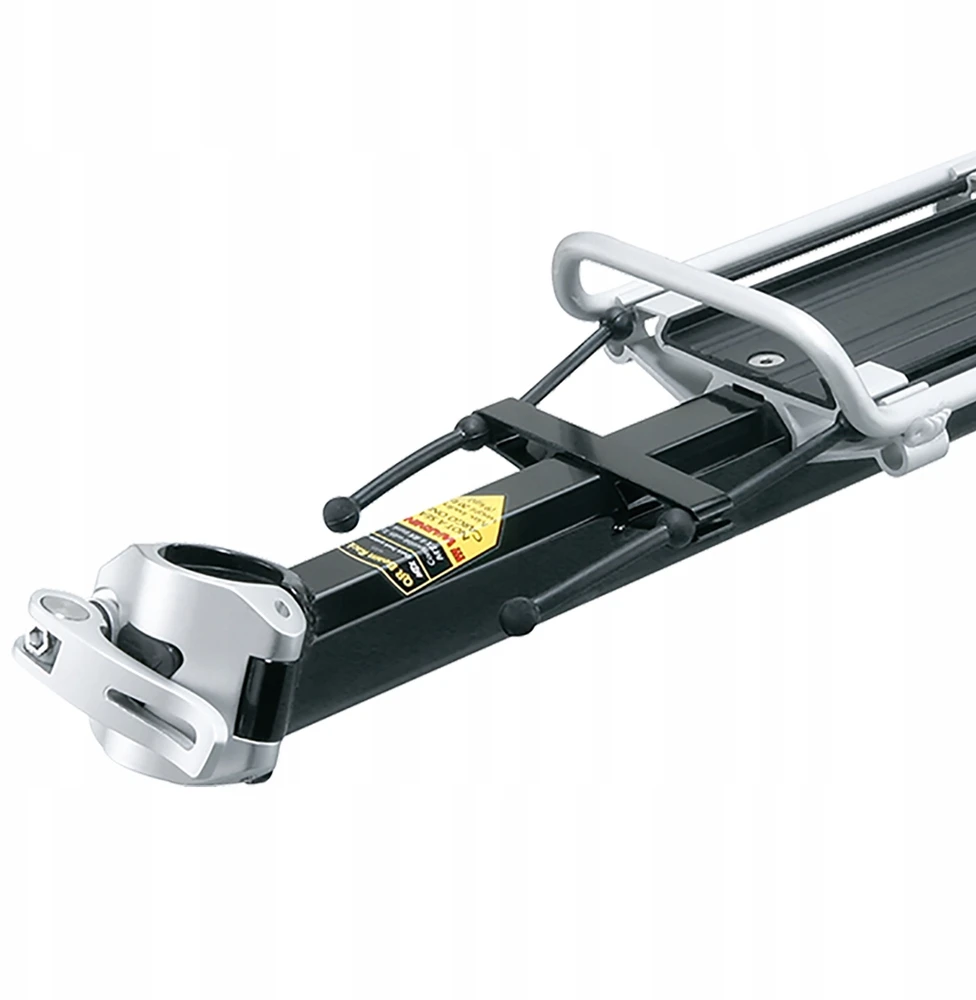 Topeak MTX BeamRack E Type Aluminum Juodas, Sidabrinis
