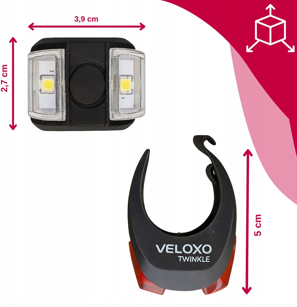 DVIRAČIO ŠVIETIMO MINI VELOXO TWINKLE LIGHT RINKINYS PRIEKINĖ GALINĖ JUODA