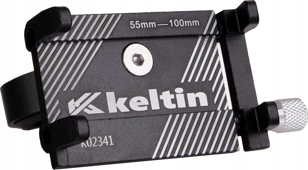 Dviračio telefono laikiklis Keltin K02341, juodas