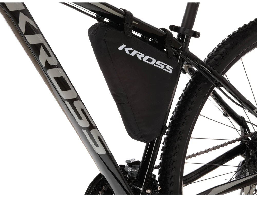 Dviračio trikampis krepšys ant rėmo KROSS Triangle Bag, juodas 1.8 L