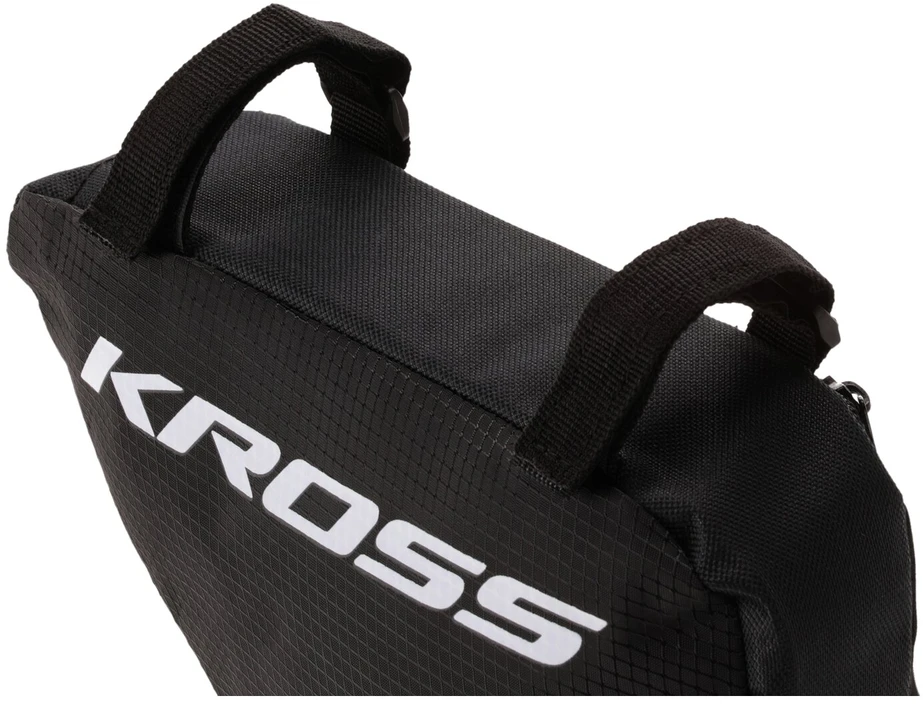Dviračio trikampis krepšys ant rėmo KROSS Triangle Bag, juodas 1.8 L