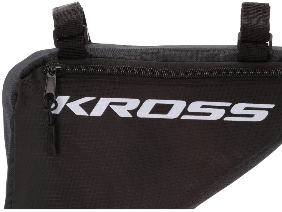 Dviračio trikampis krepšys ant rėmo KROSS Triangle Bag, juodas 1.8 L