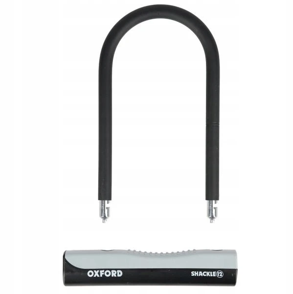 Dviračio U-formos spyna Oxford Shackle12, 120cm, 12mm