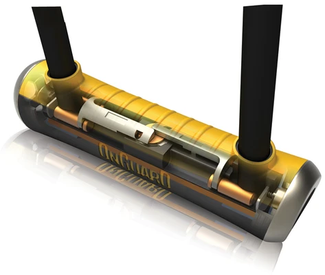 Dviračio U-lock Onguard Pitbull Mini 8008 su 5 raktais ir troseliu