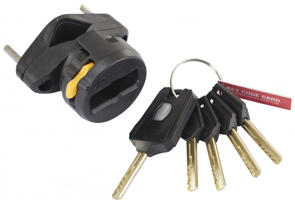 Dviračio U-lock Onguard Pitbull Mini 8008 su 5 raktais ir troseliu