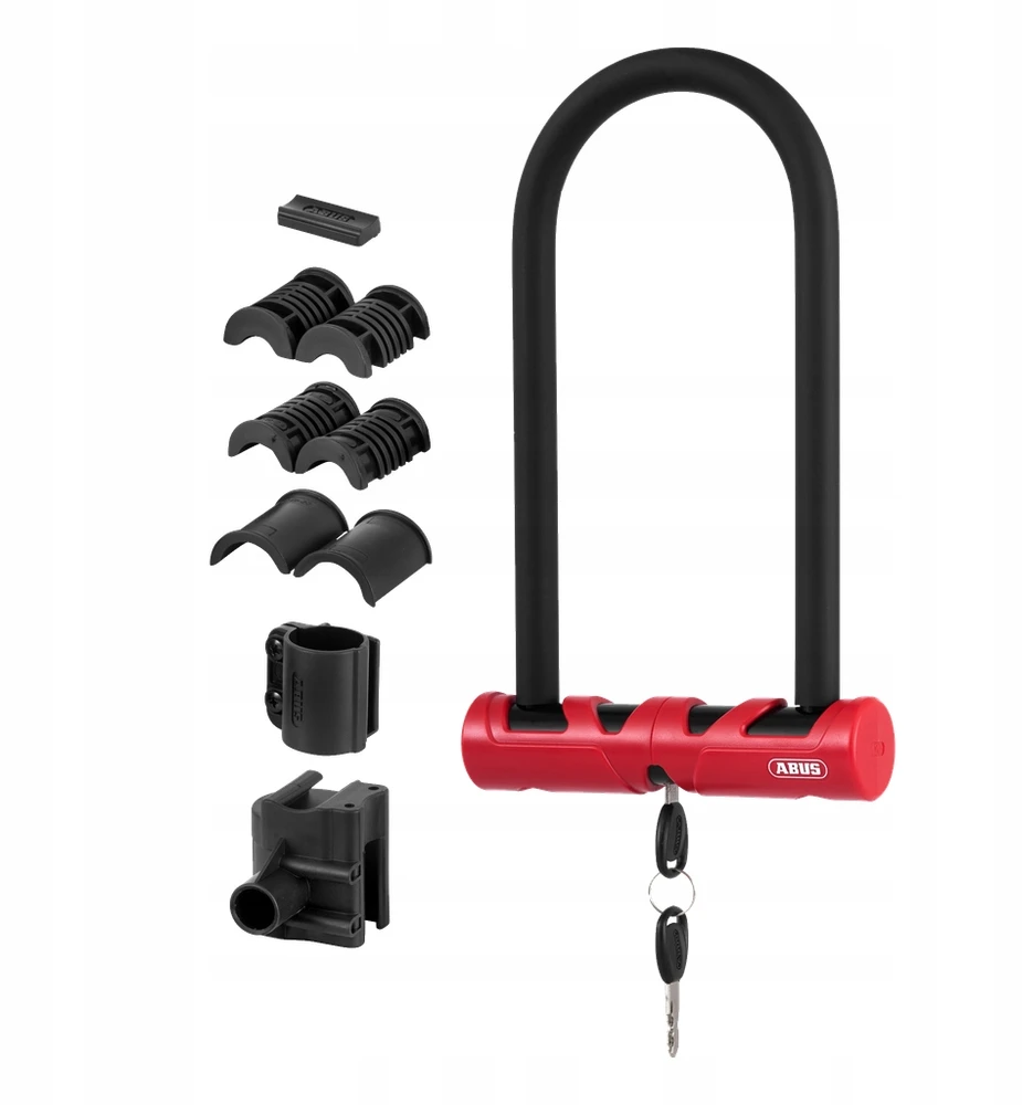 Dviračio užraktas Abus Ultimate, 17mm, juodas