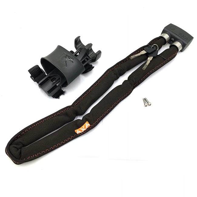 Dviračio užraktas AXA Foldable 600, 950 mm, juodas